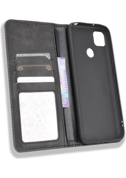 Xiaomi Redmi 9c Cüzdan Manyetik Kapatma Pu Deri Telefon Kılıfı (Yurt Dışından) indirimleri