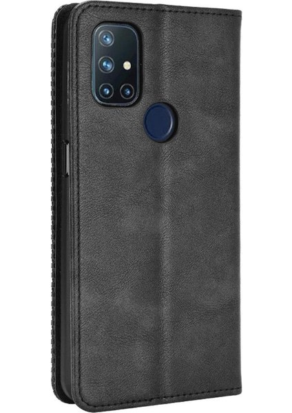 Oneplus Nord N10 5g Cüzdan Manyetik Kapatma Pu Deri Telefon Kılıfı (Yurt Dışından)