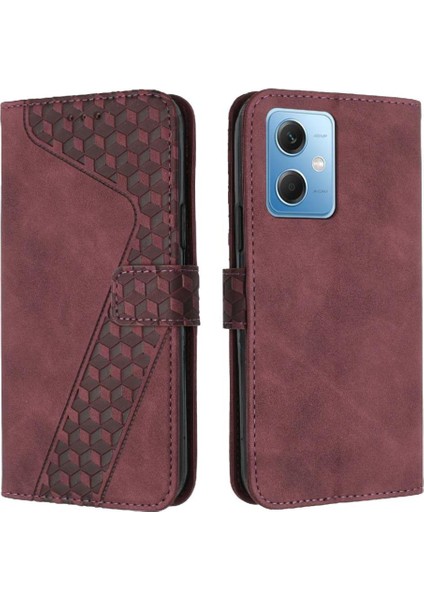 Xiaomi Poco X5 Cüzdan Kickstand Manyetik Kart Yuvaları Için Telefon Kılıfı (Yurt Dışından)