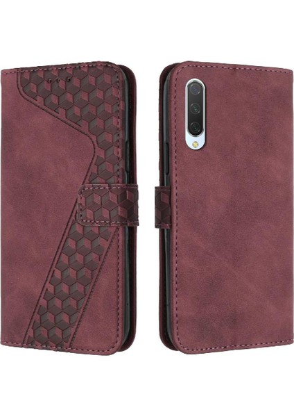 Xiaomi 9 Se Flip Folio Kickstand Manyetik Cüzdan Kart Yuvaları Için Telefon Kılıfı (Yurt Dışından)