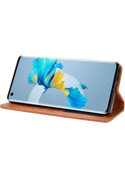 Huawei Mate 40 Cüzdan Pu Deri Manyetik Kapatma Için Telefon Kılıfı (Yurt Dışından)