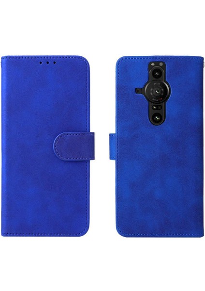 Kart Tutucu Kickstand Tam Koruma ile Sony Xperia Pro-I Için Telefon Kılıfı (Yurt Dışından)