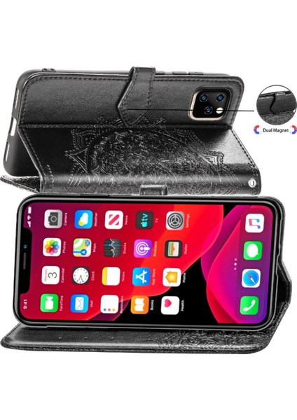 Iphone 11 Için Promax Basit Iş Deri Telefon Kılıfı (Yurt Dışından)