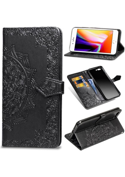 Iphone 8 Için Artı/7 Artı Çevirin Deri Basit Telefon Kılıfı (Yurt Dışından) fiyatları