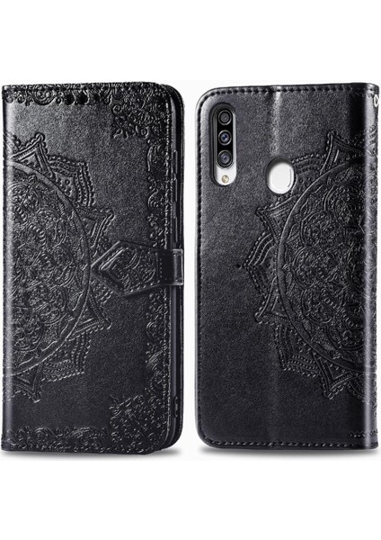 Samsung A20S Basit Iş Deri Zarif Telefon Kılıfı (Yurt Dışından) indirimleri