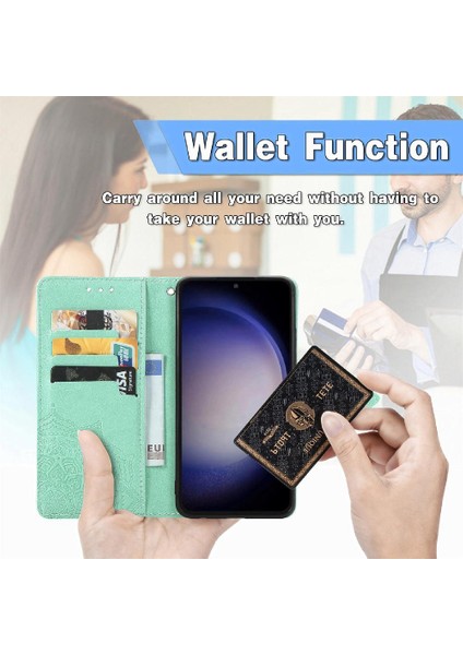 Samsung S23FE Zarif Desen Çevirin Basit Telefon Kılıfı (Yurt Dışından) indirimleri