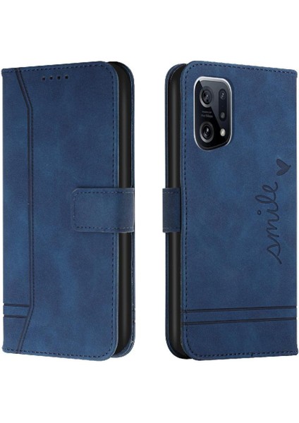 My Boutique1 Oppo Bulmak Için X5 Pro Flip Folio Cüzdan Manyetik Kapatma El Pu Telefon Kılıfı (Yurt Dışından)