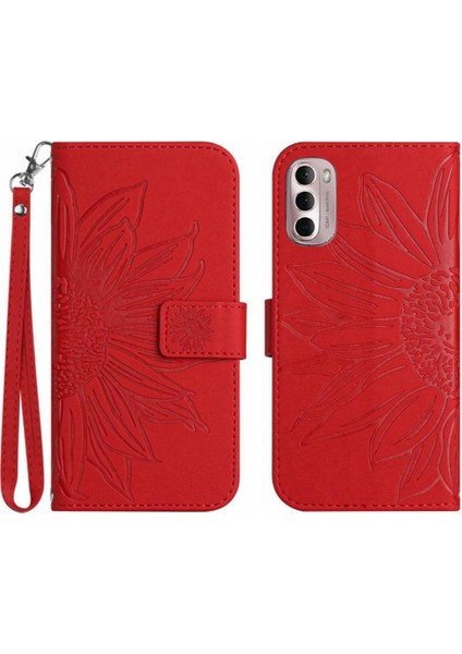 Motorola Moto G Stylus 2022 4g Lüks Pu Deri ile Kabartmalı Telefon Kılıfı (Yurt Dışından)