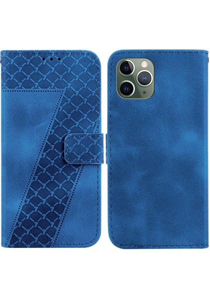 Iphone 11 Için Pro Max Cüzdan Pu Deri Kart Yuvası Fonksiyonu Flip Telefon Kılıfı (Yurt Dışından)