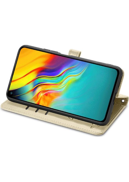 Infinix Sıcak 9 Karikatür Hayvanlar Için Kısa Kayış Telefon Kılıfı (Yurt Dışından)