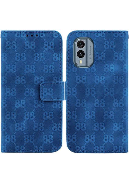 My Boutique1 Nokia X30 Için Cüzdan Kickstand Kart Tutucu Pu Deri 8 Telefon Kılıfı (Yurt Dışından)