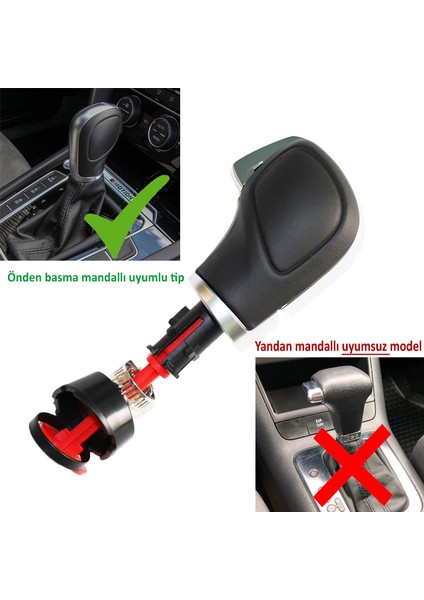 Dsg Topuz Deri Kaplama ve Mat Krom Sırt