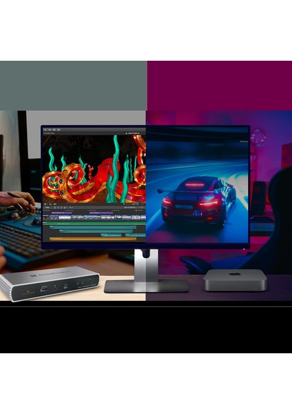 Tech Echo 11 Hdmı Dock Thunderbolt 4 Hdmı Dock – Macbook & Windows Uyumlu – Hızlı Bağlantı