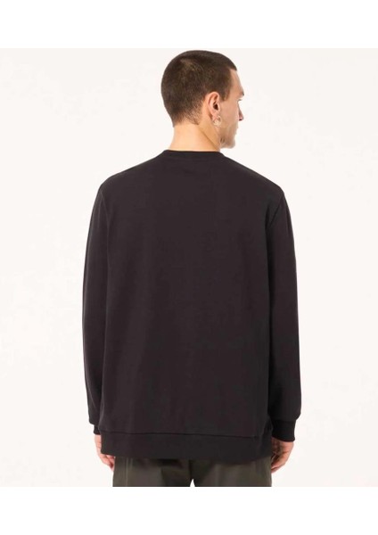 Embroıdered B1B Crew Sweatshirt FOA405445 02E Blackout