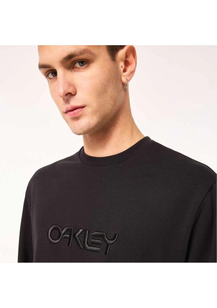 Embroıdered B1B Crew Sweatshirt FOA405445 02E Blackout