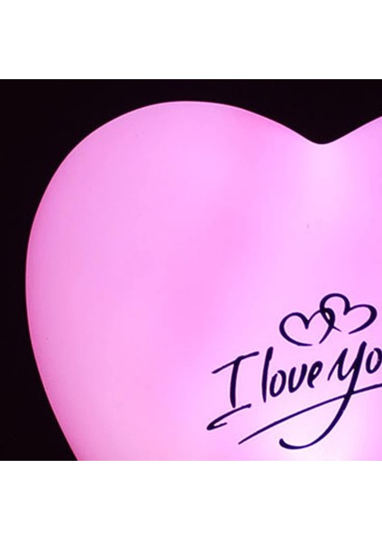 LED Gece Işığı Parlamayan Yaratıcı Aşk Kalp 3D LED Lamba Düğün Süs Faydalı Pembe (Yurt Dışından) modelleri