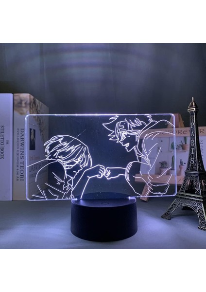 Anime LED Işık Sk8 Infinity Yatak Odası Için Dekoratif Işık Doğum Günü Hediye Odası Dekor Manga 3D Lamba Sk8 The Infinity (Yurt Dışından) fırsatları