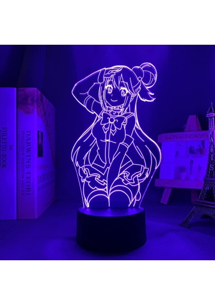 3D Gece Lambası Renk Değişimi Çocuklar LED Gece Lambası 3D Açık Yeşil Kaplumbağa Şekli En Iyi Hediye Akrilik Masa Gece Lambası Mobilya Dekorasyonu Illusion Renkli 7 Renk (Yurt Dışından)