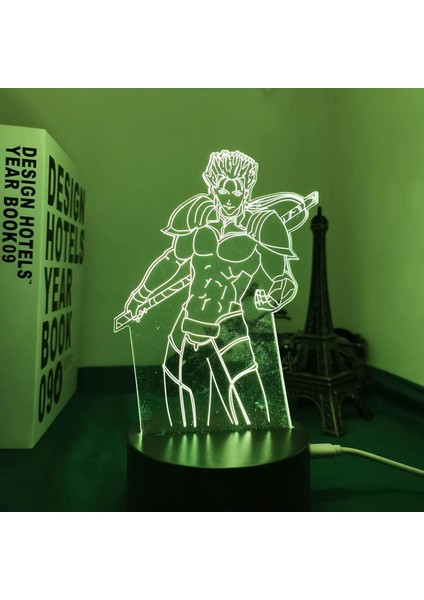 Anime 3D Işık Kader Kalmak Gece Lancer Yatak Odası Dekoru Için Doğum Günü Hediyesi Manga Kader Kalmak Gece Lancer LED Gece Lambası (Yurt Dışından)