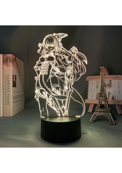 LED Gece Işığı Lambası Anime 3D Lamba 3D LED Gece Işığı Lambası Genshin Darbe Akrilik LED Lamba Oyunu LED Işık (Yurt Dışından)