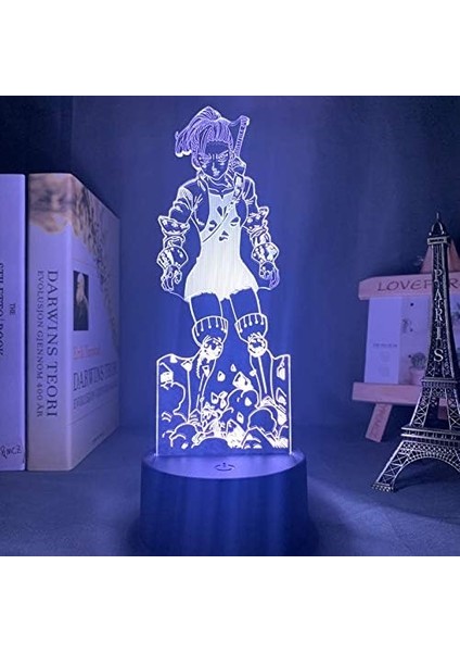 Yedi Ölümcül Günah LED Gece Lambası Jericho Lambası Yatak Odası Dekoru Için Doğum Günü Hediyesi Yedi Ölümcül Günah Jericho Işık 3D Lamba Anime (Yurt Dışından) fiyatları