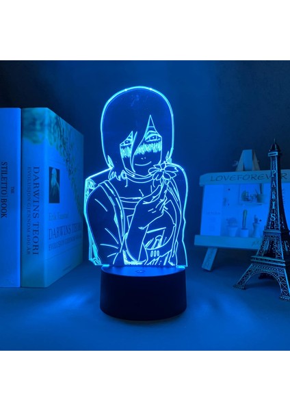3D LED Lamba Anime Testere Adam Bayan Yatak Odası Dekoru Çocuklar Için Doğum Günü Hediyesi Manga Testere Adam LED Işık Başucu (Yurt Dışından) fırsatları