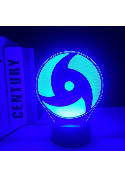 Çocuklar Hayranları Için Kaleydoskop Şekil 3D Gece Işığı, Uzaktan Kumanda ile Değişen 16 Renk, Çocuk Odası Dekoru, Şekil Manga Illusion LED Oyuncak Lamba Kız Erkek Noel Hediyeleri (Yurt Dışından)