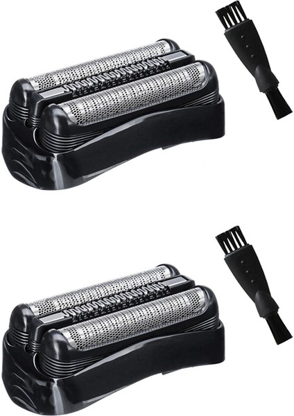 Tıraş Aksesuarı 2x 21B Erkek Tıraş Makinesi Yedek Kafa Serisi 3 301S 310S 320S 330S 340S 360S 3010S 3020S 3030S 3040 (Yurt Dışından)