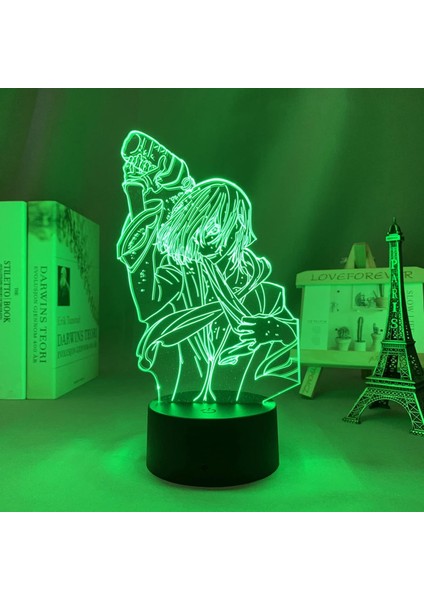 Anime 3D Lamba Code Geass Lelouch Lamperouge Için Yatak Odası Dekoru Çocuklar Doğum Günü Hediyesi Manga Odası Masa LED Işık Code Geass (Yurt Dışından)
