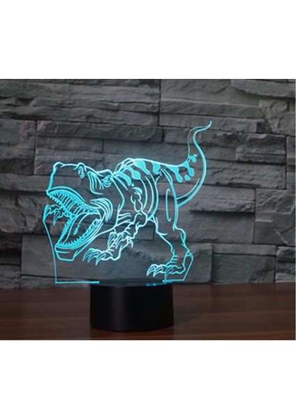 Çocuklar Için Gece Lambası 3D Dinozor LED Lamba Uzaktan Kumanda ile 16 Renk Değiştirme Noel Doğum Günü Hediyesi Çocuk Için (Yurt Dışından) fırsatları