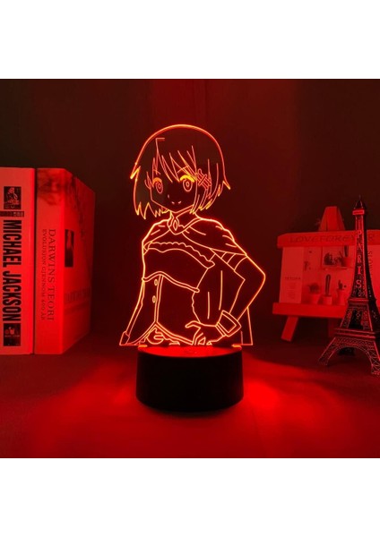 Puella Magi Madoka Magica Sayaka Miki Anime 3D Erkek Için Gece Lambası 16 Renk Kız Odası Dekoru Illusion LED Lamba USB Manga Miki Şekil Uygun Çocuklar Hayranlar Yılbaşı Hediyeleri (Yurt Dışından) modelleri