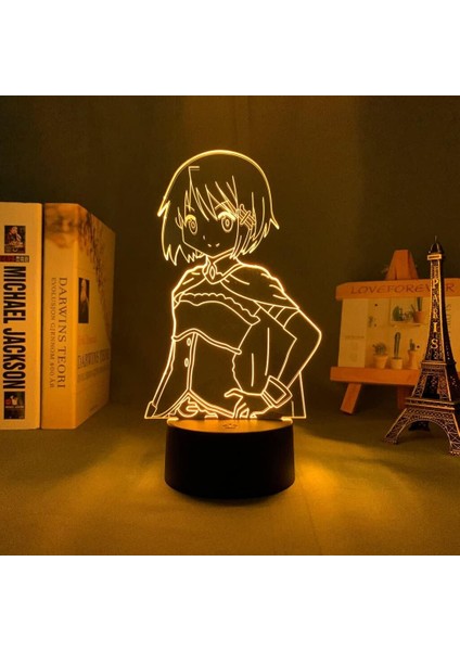 Puella Magi Madoka Magica Sayaka Miki Anime 3D Erkek Için Gece Lambası 16 Renk Kız Odası Dekoru Illusion LED Lamba USB Manga Miki Şekil Uygun Çocuklar Hayranlar Yılbaşı Hediyeleri (Yurt Dışından) fırsatları