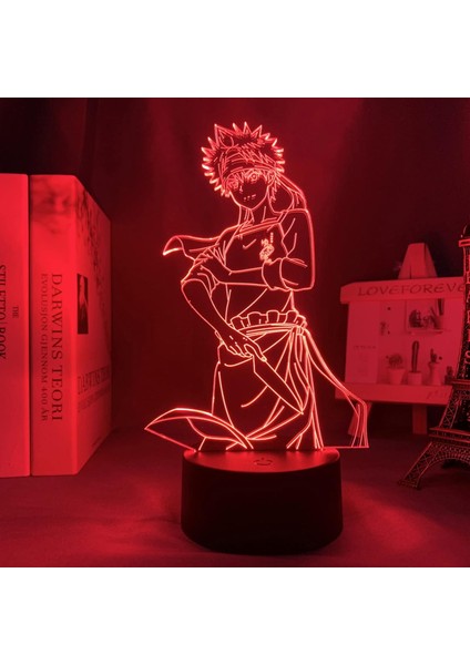 Anime LED Işık Gıda Savaşları Shokugeki Hiçbir Soma Yatak Odası Dekoru Için Gece Lambası Manga Çocuk Doğum Günü Hediyesi Odası Anime 3D Lamba (Yurt Dışından) fiyatları