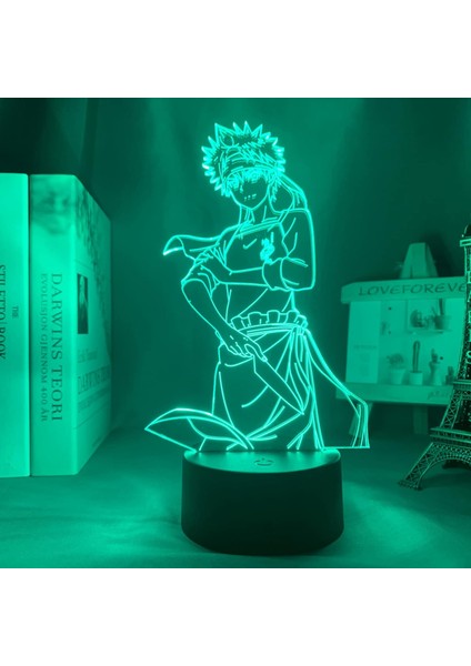 Anime LED Işık Gıda Savaşları Shokugeki Hiçbir Soma Yatak Odası Dekoru Için Gece Lambası Manga Çocuk Doğum Günü Hediyesi Odası Anime 3D Lamba (Yurt Dışından) fırsatları