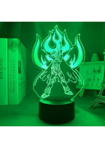 Anime LED Işık Gurren Lagann Kamina Şekil Gece Lambası Yatak Odası Dekoru Için Gece Lambası Manga Doğum Günü Hediyesi Odası LED Gece Lambası 3D (Yurt Dışından) fırsatları