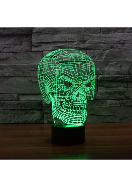 Çocuklar Için Gece Lambası 3D Kafatası Uzaktan Kumandalı LED Lamba 16 Renk Değiştirme Noel Doğum Günü Hediyesi Çocuk Için (Yurt Dışından) fırsatları