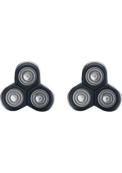 Yedek Tıraş Başlığı 2x RQ10 Yedek Kafa RQ11 RQ1290 RQ1290 RQ1280 RQ1250 RQ1251 Arcitec Tıraş Ünitesi Üçlü 3D (Yurt Dışından)