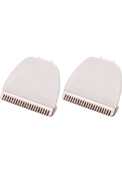 Tıraş Aksesuarları 2x Keskin Seramik Bıçak Kafa Bıçak Kolay Saç Kesme Makinesi, Yetişkin Çocuk Kesici Clipper'a Uygun HK668A 500A 610 Y218 (Yurt Dışından)