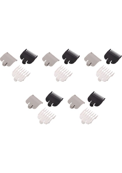 Tıraş Aksesuarları 15 Parça Evrensel Saç Kesme Makinesi Limit Tarak Limit Tarak Saç Kesimi Araçları Elektrikli Kesme Kaliper 1.5mm / 3mm / 4.5mm (Yurt Dışından)