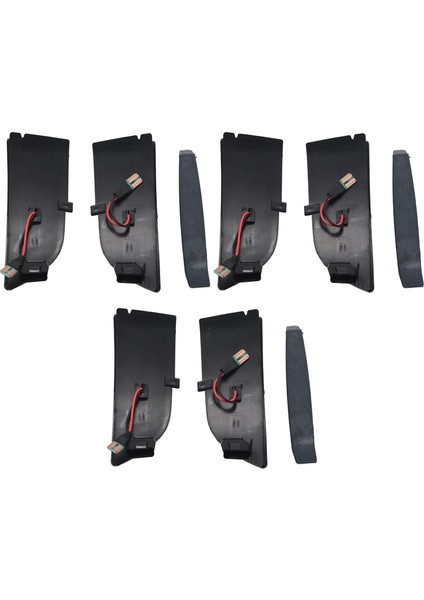 Dinamik Dönüş Sinyali 6x Araba Dinamik LED Dönüş Sinyal Işığı Dikiz Aynası Flaşör Gösterge Işığı Everest 2015-2019 Için T6 (Yurt Dışından)