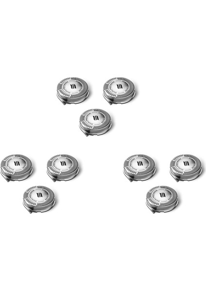 Tıraş Aksesuarları 9x Hq8 Bıçak, Hq8 Yedek Kafalar Için, PT720 AT880 AT810 Vb. Bıçaklarla Uyumlu (Yurt Dışından)