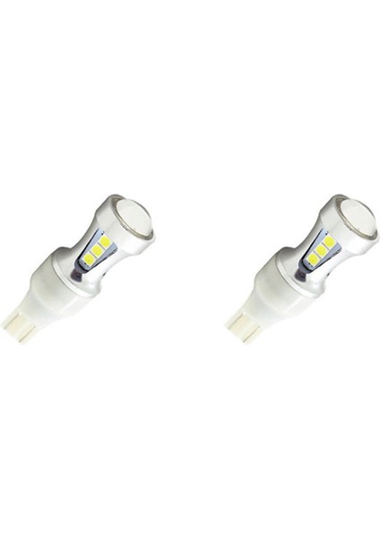 Yedekleme Ters Ampul 2x LED Lamba W16W T15 3030 18SMD Araba Kuyruk Yedekleme Ters Ampul (Yurt Dışından)