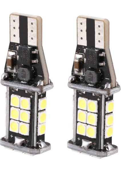 Araba Yedekleme Ters Parlak 2 Adet Hata Ücretsiz 921 912 T10 T15 W16W LED Ters Işık, 24SMD 3030 LED Ampul 1500 Aşırı (Yurt Dışından)