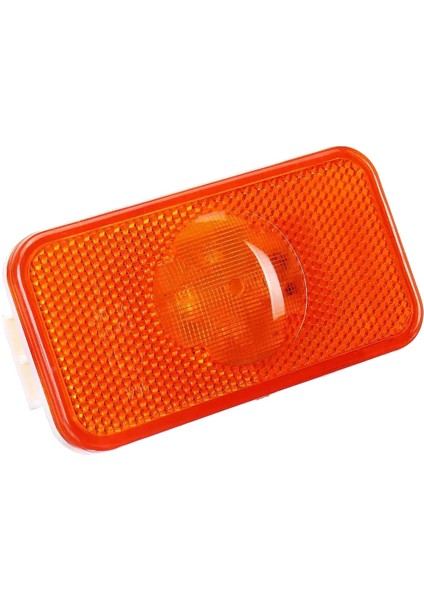 Araba Kamyonları Yan Sinyal Lambası 24V Araba Kamyonları 4led Yan Sinyal Lambası Kamyonlar Için Amber Gösterge Lambaları Serisi /fm/fl (Yurt Dışından)