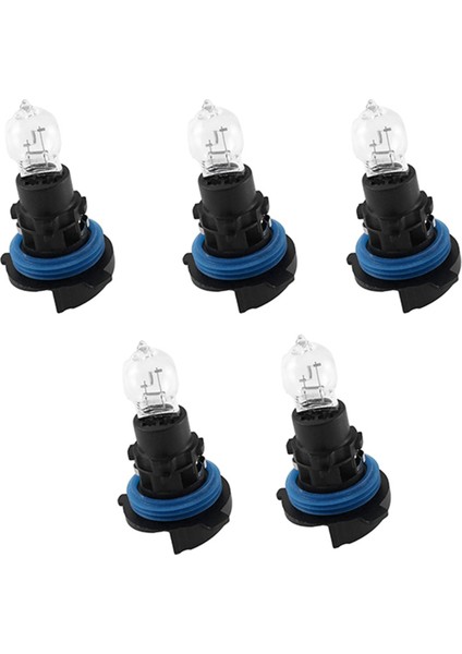 Gündüz Çalışan Ampul 5 Adet Ön Gündüz Çalışan Ampul Tabanı ile 3008 5008 C5 12V 24W 6216F6 89072904 PH24W (Yurt Dışından)