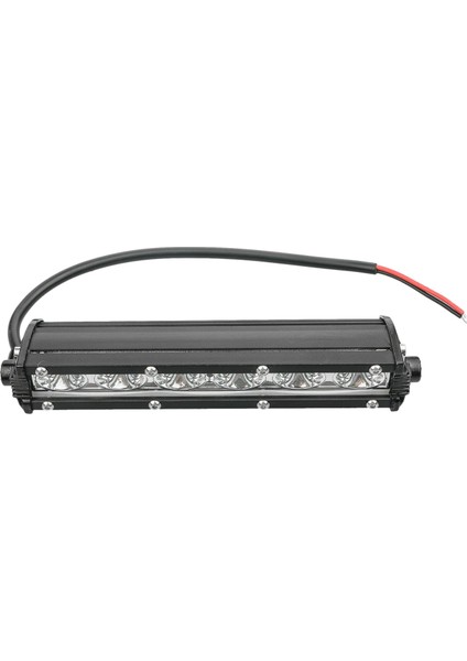 Tek Sıralı Işık 7 Inç 1800LM 18 W Su Geçirmez Spot Taşkın Combo Işık Ultra Ince Tek Sıralı Off Road Kamyonlar Atv Tekne Arabalar Için LED Işık Çubuğu (Yurt Dışından)