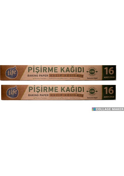 Life Doğal Pişirme Kağıdı 2'li