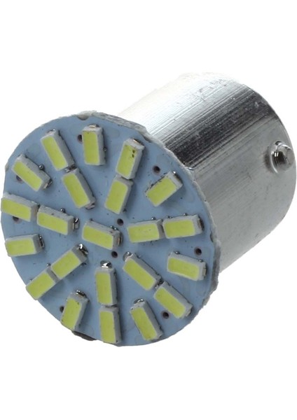 Beyaz Park 10X 1156 1073 BA15S P21W 1206 Smd 22 LED Ampul Işıkları Araba Için Beyaz Işık (Yurt Dışından)