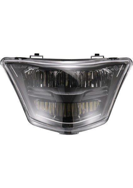 Motokros Far Kapağı Motosiklet Far Fairing Için LC135 V1 135GP Kafa Işık LED 12V 35W Spoiler Maske Lens Kapağı Kir Bisikletleri (Yurt Dışından)