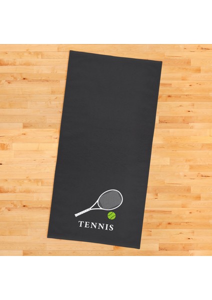 Tennis Racket / Antrasit Spor Havlusu